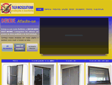 Tablet Screenshot of mosquiteiro.com.br